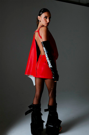 Fire Dress Vinyl